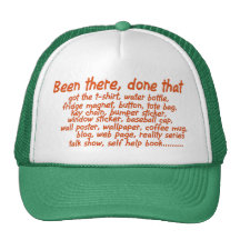 Estado allí, hecho eso gorras