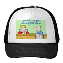 estado de almacenador intermediario del rey bebido gorros bordados