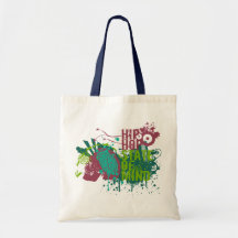 Estado de ánimo de Hip Hop Bolsas Lienzo