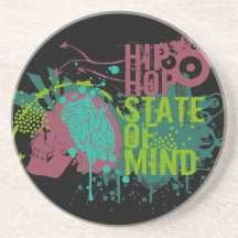 Estado de ánimo de Hip Hop Posavasos Para Bebidas