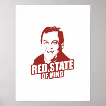 ESTADO DE ÁNIMO ROJO DE CHRISTIE - .PNG POSTERS