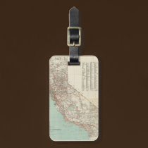 Estado de California etiquetas de maleta