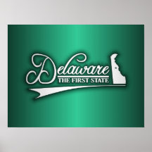 Estado de Delaware los míos Posters