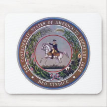 Estados confederados del sello de América Tapetes De Raton