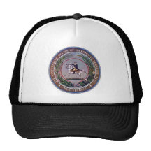 Estados confederados del sello de América Gorros Bordados