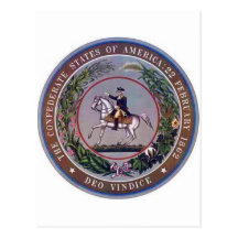 Estados confederados del sello de América Postales