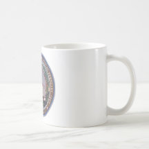 Estados confederados del sello de América Tazas De Café