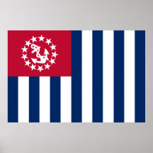 Estados Unidos accionan las escuadrillas, Estados  Poster