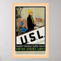 Estados Unidos alinean los E.E.U.U.L. Poster
