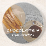 Estafa Churros de Caliente del chocolate Posavasos Manualidades