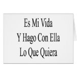 Estafa Ella Lo Que Quiera del Es MI Vida Y Hago Felicitacion