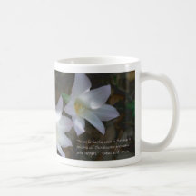 Estafa Lirios de Tazon del 40:8 de Isaias Taza De Café