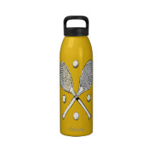 ESTAFA Y BOLAS DE TENIS BOTELLAS DE AGUA REUTILIZABLES