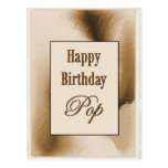 Estallido del feliz cumpleaños tarjeta postal