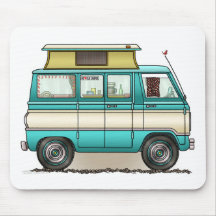 Estallido Van superior Camper Alfombrilla De Ratones