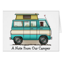 Estallido Van superior Camper Felicitacion