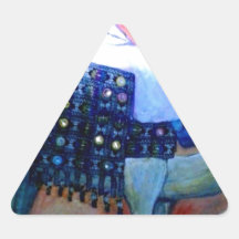 estamos en nuestra manera calcomanía trianguloada