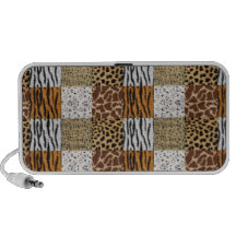 Estampado de animales altavoz