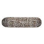 Estampado de animales del leopardo monopatín