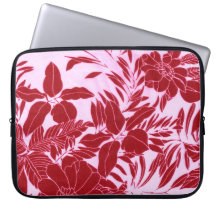 Estampado de flores mangas portátiles