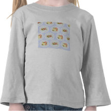 Estampado de flores del Victorian del cordón Camiseta