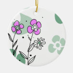 Estampado de flores femenino lindo - ramilletes bo ornamentos para reyes magos