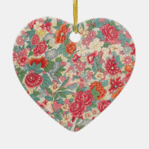 Estampado de flores rosado ornamente de reyes