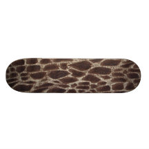 Estampado de girafa monopatines personalizados