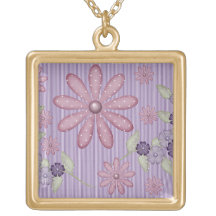 Estampado de plores colgantes