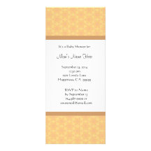 Estampado de plores del melocotón de la fiesta de  invitación