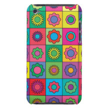 Estampado de plores lindo Case-Mate iPod touch protector