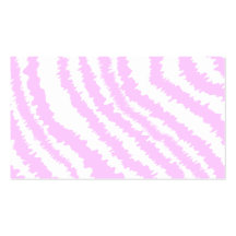 Estampado de zebra rosado, modelo animal plantilla de tarjeta de negocio