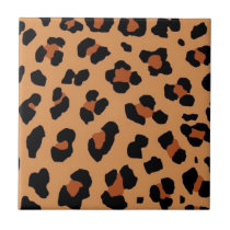 Estampado leopardo azulejos