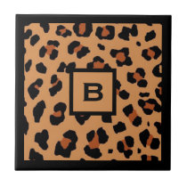 Estampado leopardo azulejos