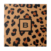 Estampado leopardo tejas  ceramicas