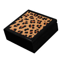 Estampado leopardo cajas de regalo