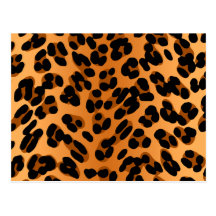 Estampado leopardo postales
