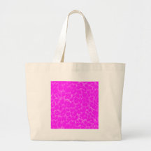 Estampado leopardo rosado de neón bolsa de mano
