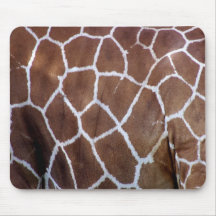 Estampados de girafa, piel tapetes de ratón