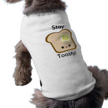 ¡Estancia linda del kawaii Toasty! mascota de la t Ropa De Perro