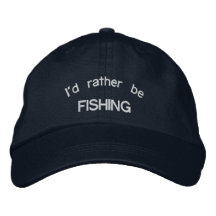 ESTARÍA PESCANDO bastante el gorra bordado Gorra Bordada