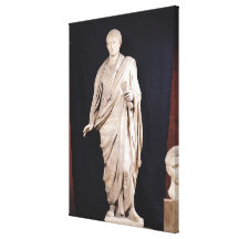 Estatua de César Augustus Impresión De Lienzo