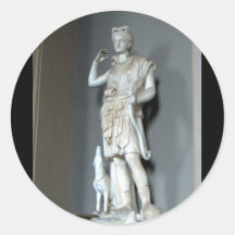 Estatua de Diana (Artemis) en el Vatican en Roma Pegatinas