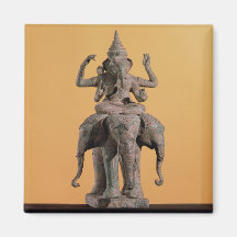 Estatua de dios hindú Ganesh Imán Para Frigorifico