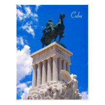 estatua de La Habana Postales