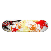 Estatua de la libertad armada tabla de skate