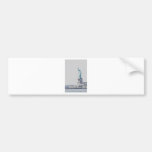 Estatua de la libertad etiqueta de parachoque