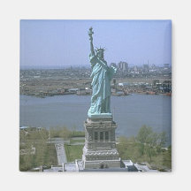 Estatua de la libertad imanes para frigoríficos