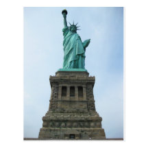 Estatua de la libertad postal