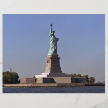 Estatua de la libertad, puerto de Nueva York, New  Flyer A Todo Color